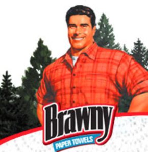 Oh, I'm a lumberjack and I'm okay... brawny