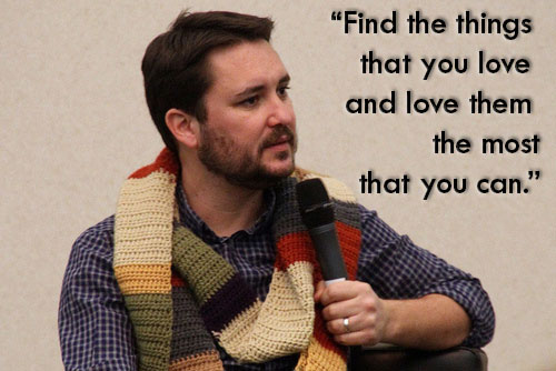 Wil Friggin' Wheaton! 